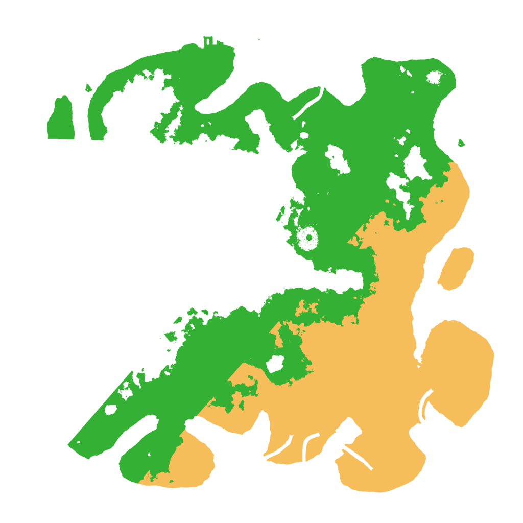 Biome Rust Map: Procedural Map, Size: 3500, Seed: 1499844706