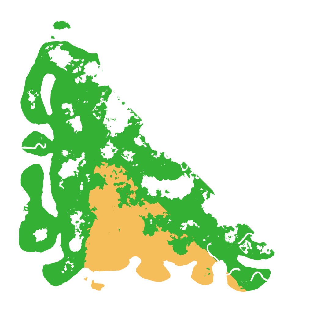 Biome Rust Map: Procedural Map, Size: 4500, Seed: 1974304504