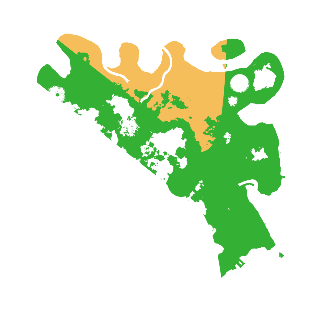 Biome Rust Map: Procedural Map, Size: 3000, Seed: 2117090435