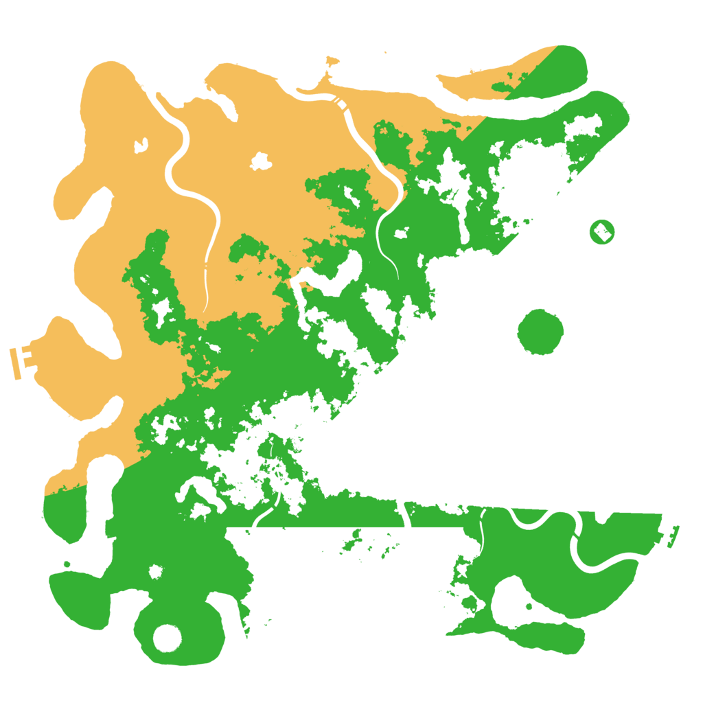 Biome Rust Map: Procedural Map, Size: 4500, Seed: 1956006776