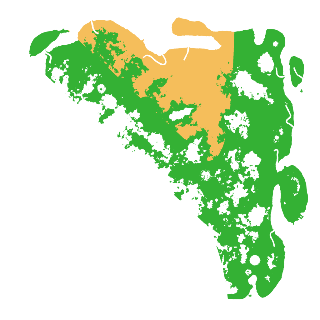Biome Rust Map: Procedural Map, Size: 5500, Seed: 2315355