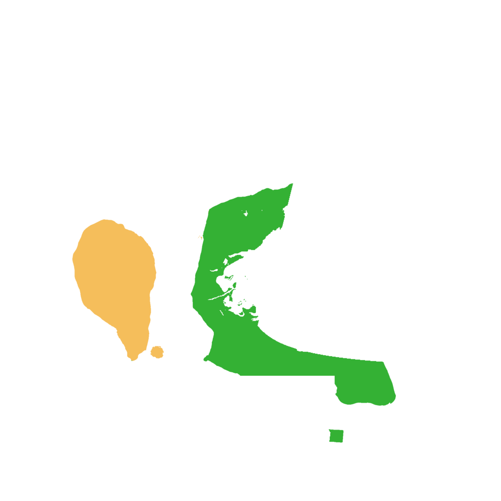 Biome Rust Map: Procedural Map, Size: 1600, Seed: 4242022