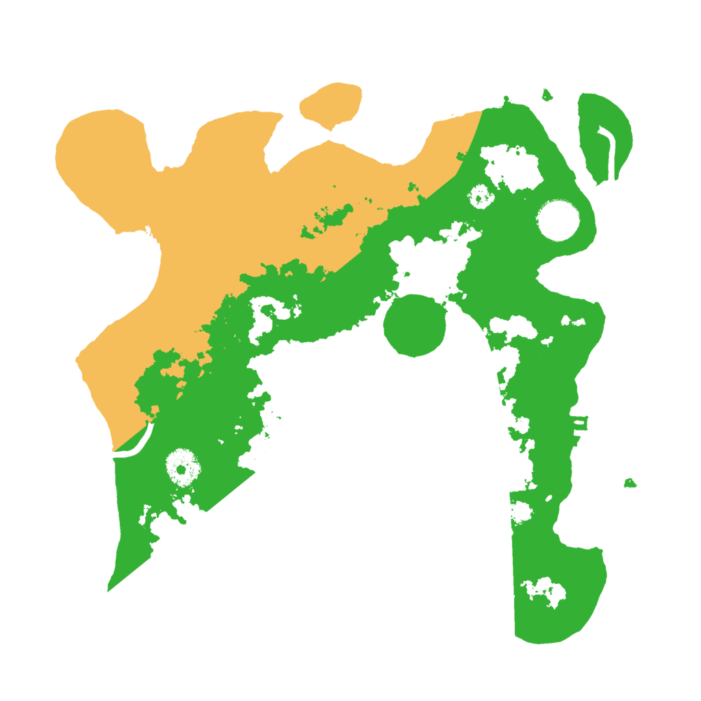 Biome Rust Map: Procedural Map, Size: 3000, Seed: 1555972706