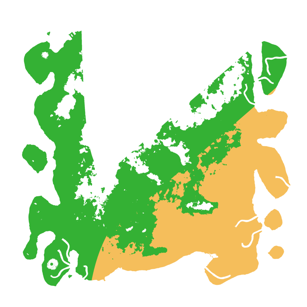 Biome Rust Map: Procedural Map, Size: 4250, Seed: 23493