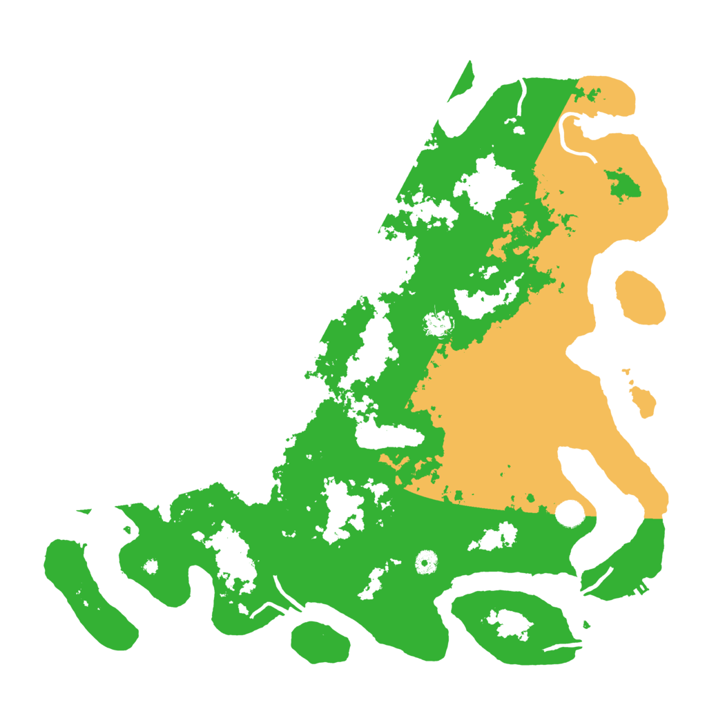 Biome Rust Map: Procedural Map, Size: 4500, Seed: 1445123