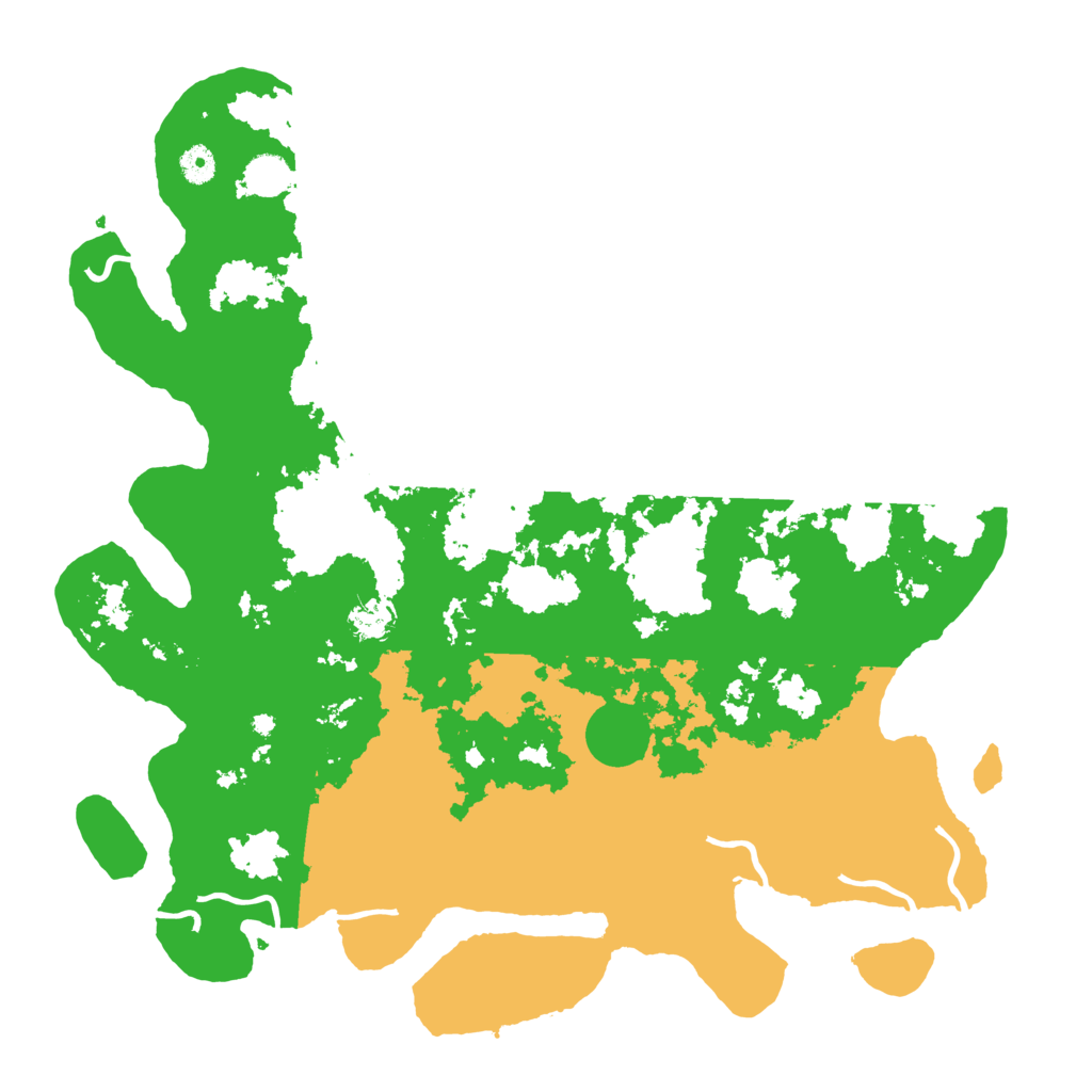 Biome Rust Map: Procedural Map, Size: 4500, Seed: 1984420