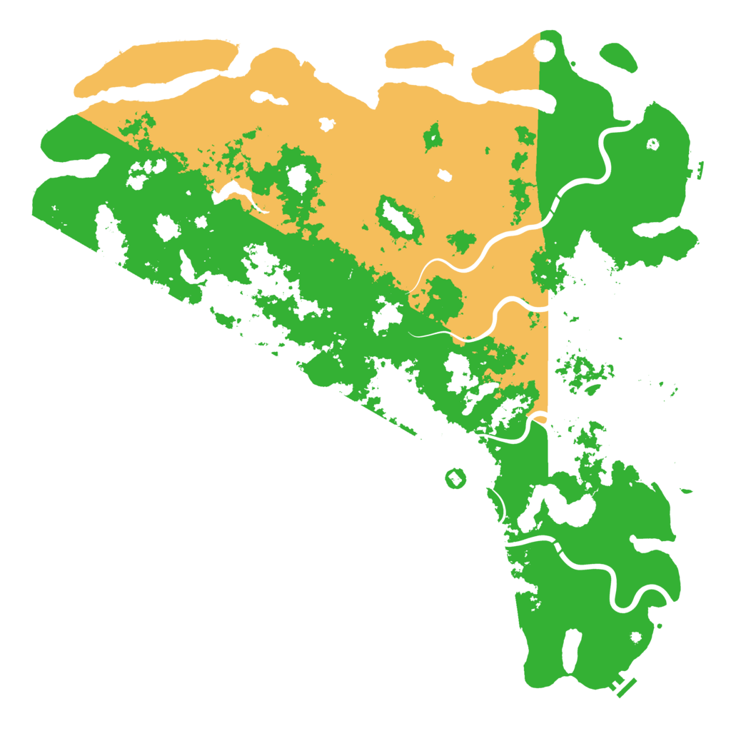 Biome Rust Map: Procedural Map, Size: 6000, Seed: 786193067