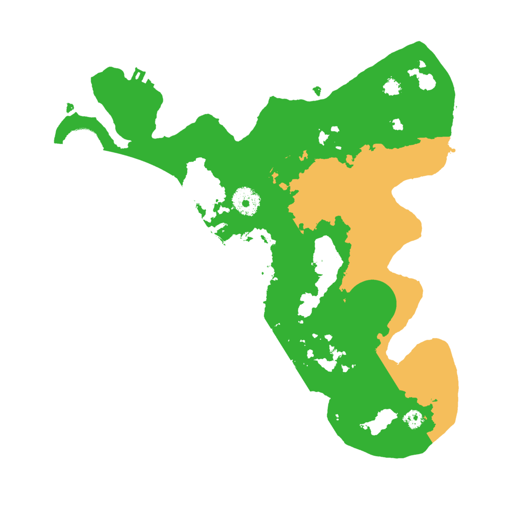 Biome Rust Map: Procedural Map, Size: 2800, Seed: 1905563985