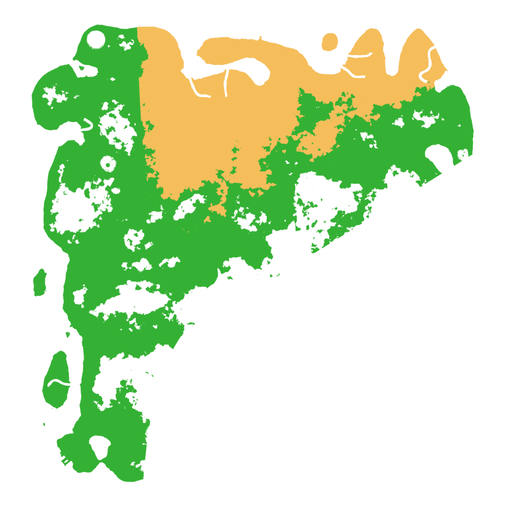 Biome Rust Map: Procedural Map, Size: 5000, Seed: 116993846