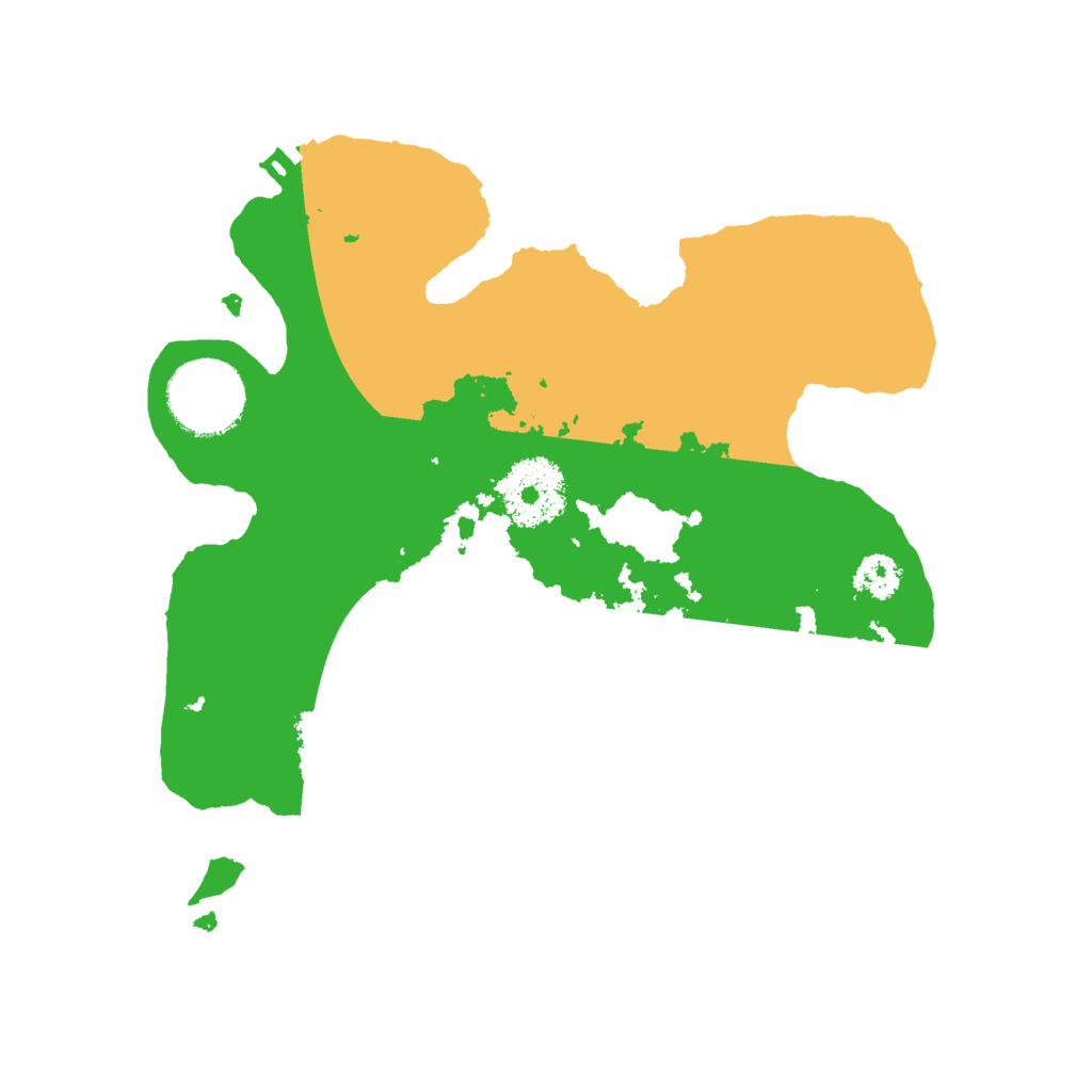 Biome Rust Map: Procedural Map, Size: 2500, Seed: 6789