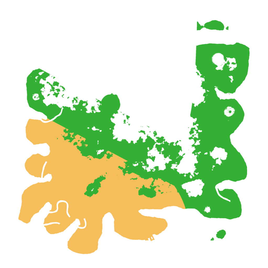 Biome Rust Map: Procedural Map, Size: 4000, Seed: 617030528