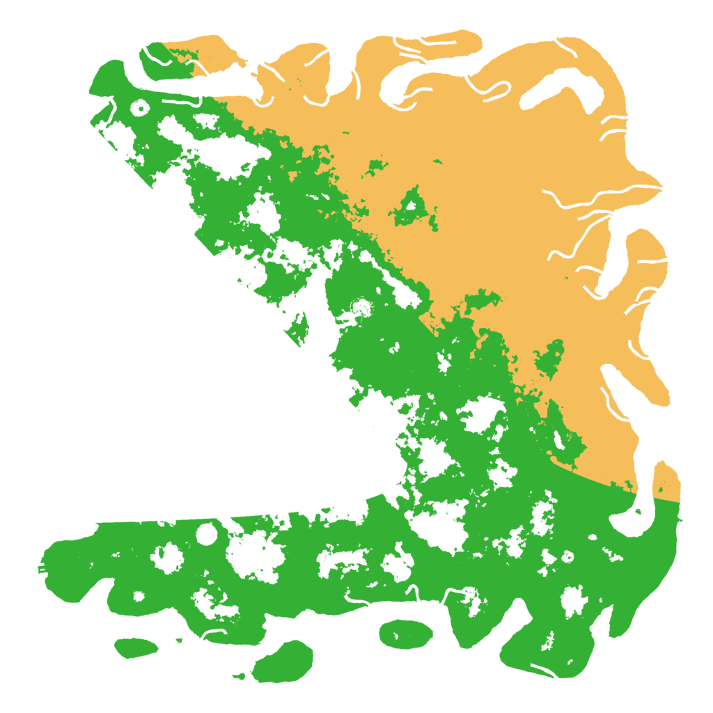 Biome Rust Map: Procedural Map, Size: 6000, Seed: 567