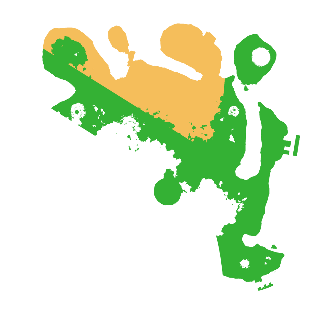 Biome Rust Map: Procedural Map, Size: 3000, Seed: 689168957