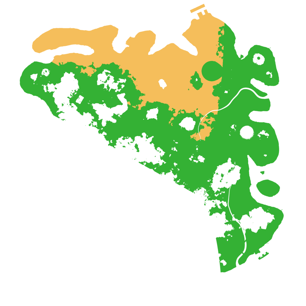 Biome Rust Map: Procedural Map, Size: 4000, Seed: 6888922