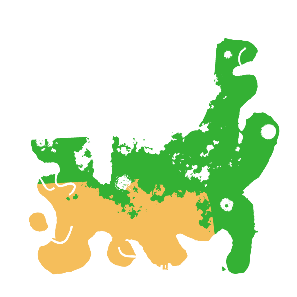 Biome Rust Map: Procedural Map, Size: 3500, Seed: 903355041