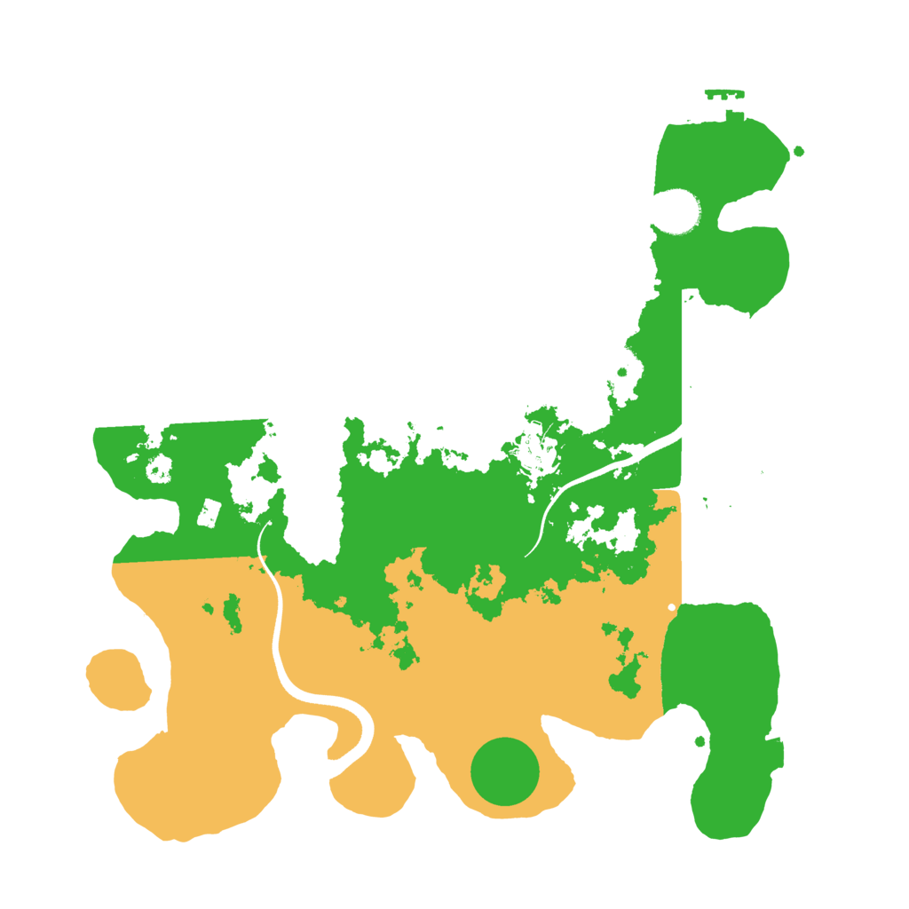 Biome Rust Map: Procedural Map, Size: 3500, Seed: 903355041