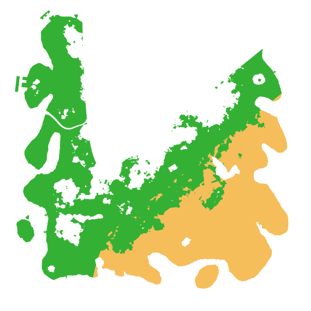 Biome Rust Map: Procedural Map, Size: 4000, Seed: 1522
