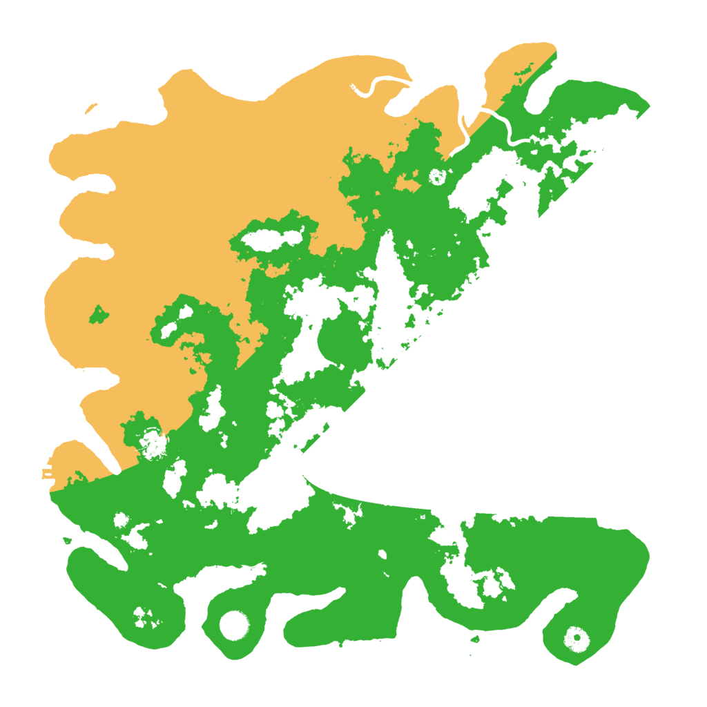 Biome Rust Map: Procedural Map, Size: 4250, Seed: 10026