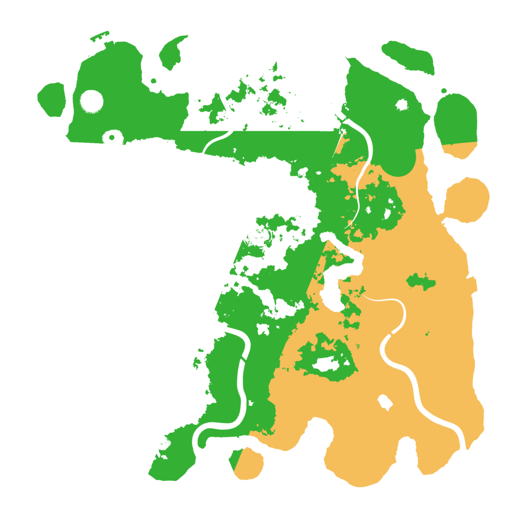 Biome Rust Map: Procedural Map, Size: 4000, Seed: 220581175