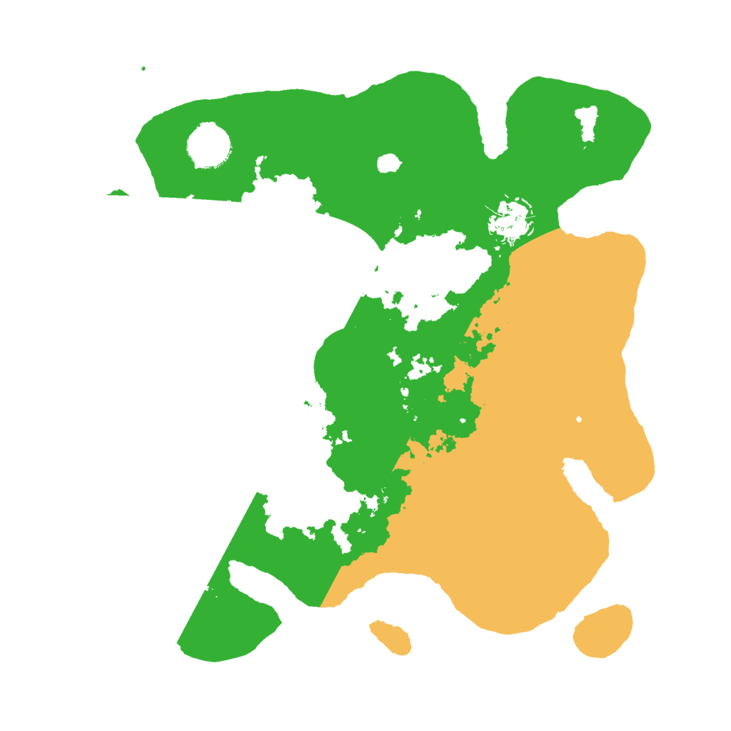 Biome Rust Map: Barren, Size: 3000, Seed: 554120077