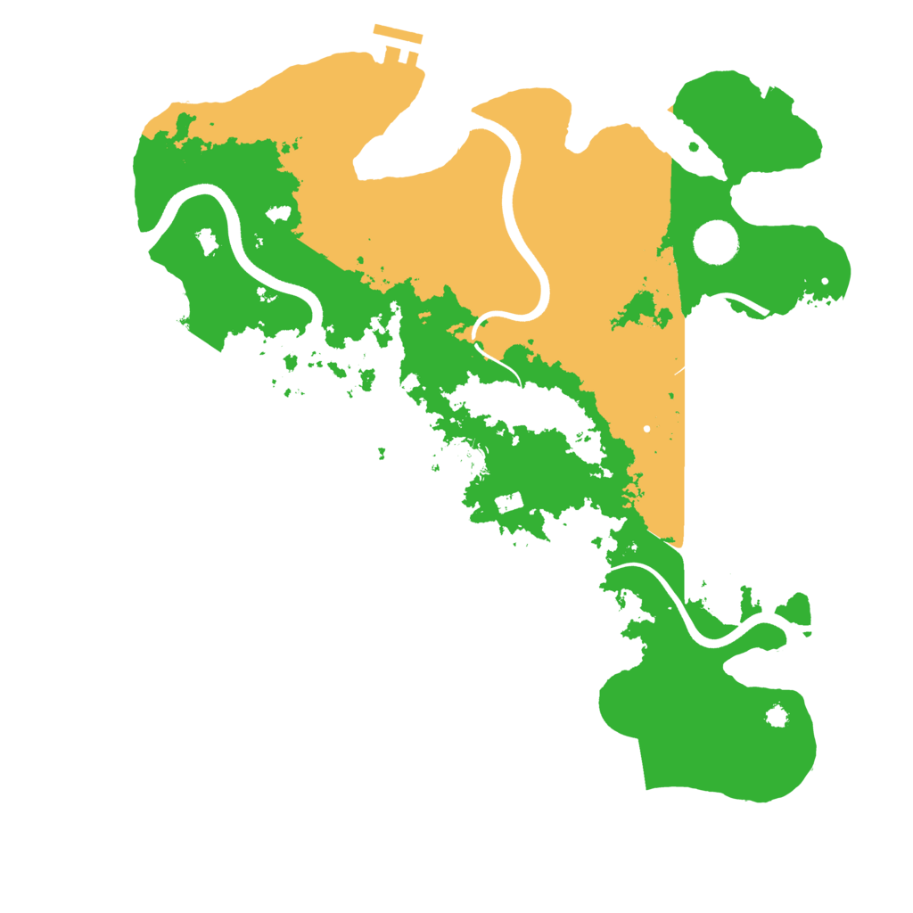 Biome Rust Map: Procedural Map, Size: 3750, Seed: 1329235803