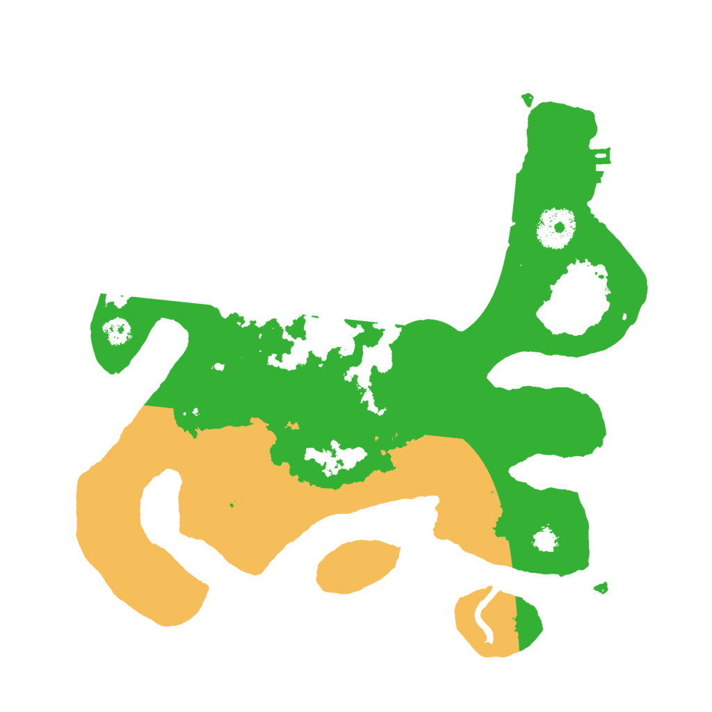 Biome Rust Map: Procedural Map, Size: 2700, Seed: 125400410