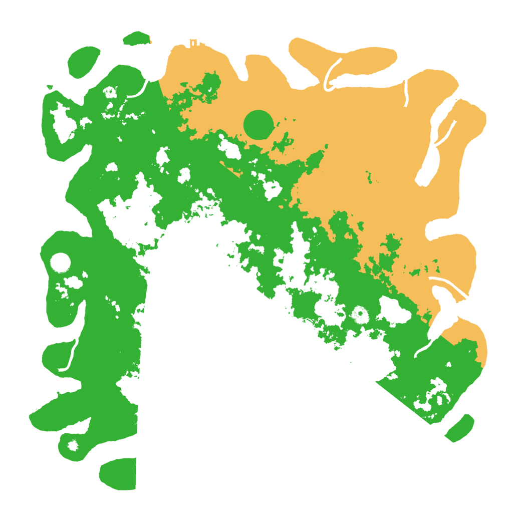 Biome Rust Map: Procedural Map, Size: 4500, Seed: 91903368