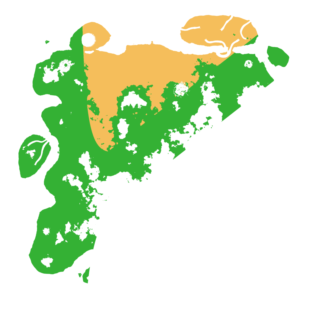 Biome Rust Map: Procedural Map, Size: 4000, Seed: 2008