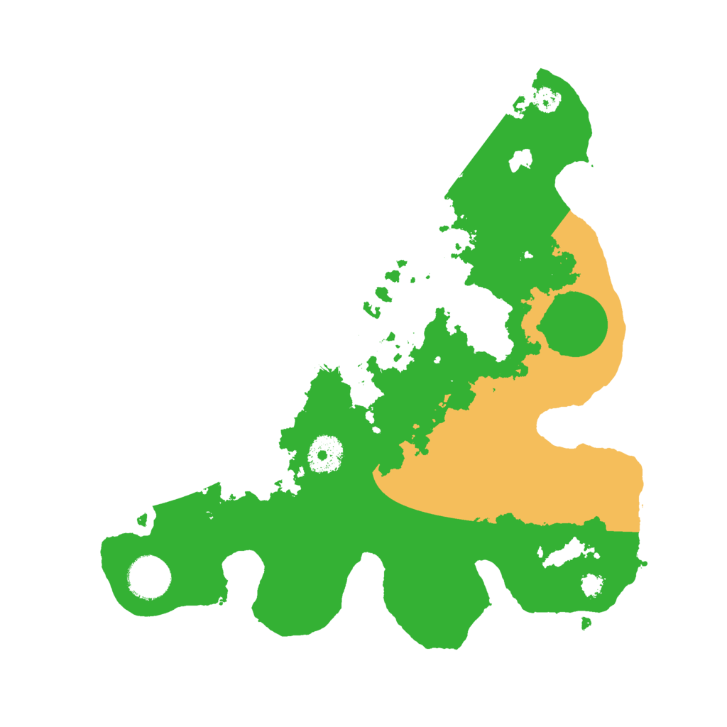 Biome Rust Map: Procedural Map, Size: 3000, Seed: 806030928