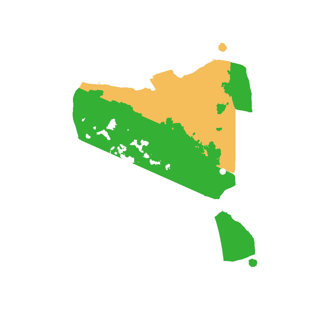 Biome Rust Map: Procedural Map, Size: 1500, Seed: 500