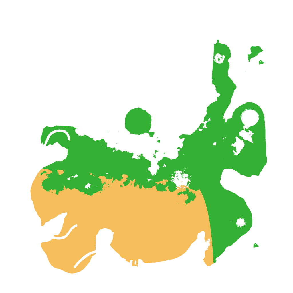 Biome Rust Map: Procedural Map, Size: 3000, Seed: 14141341