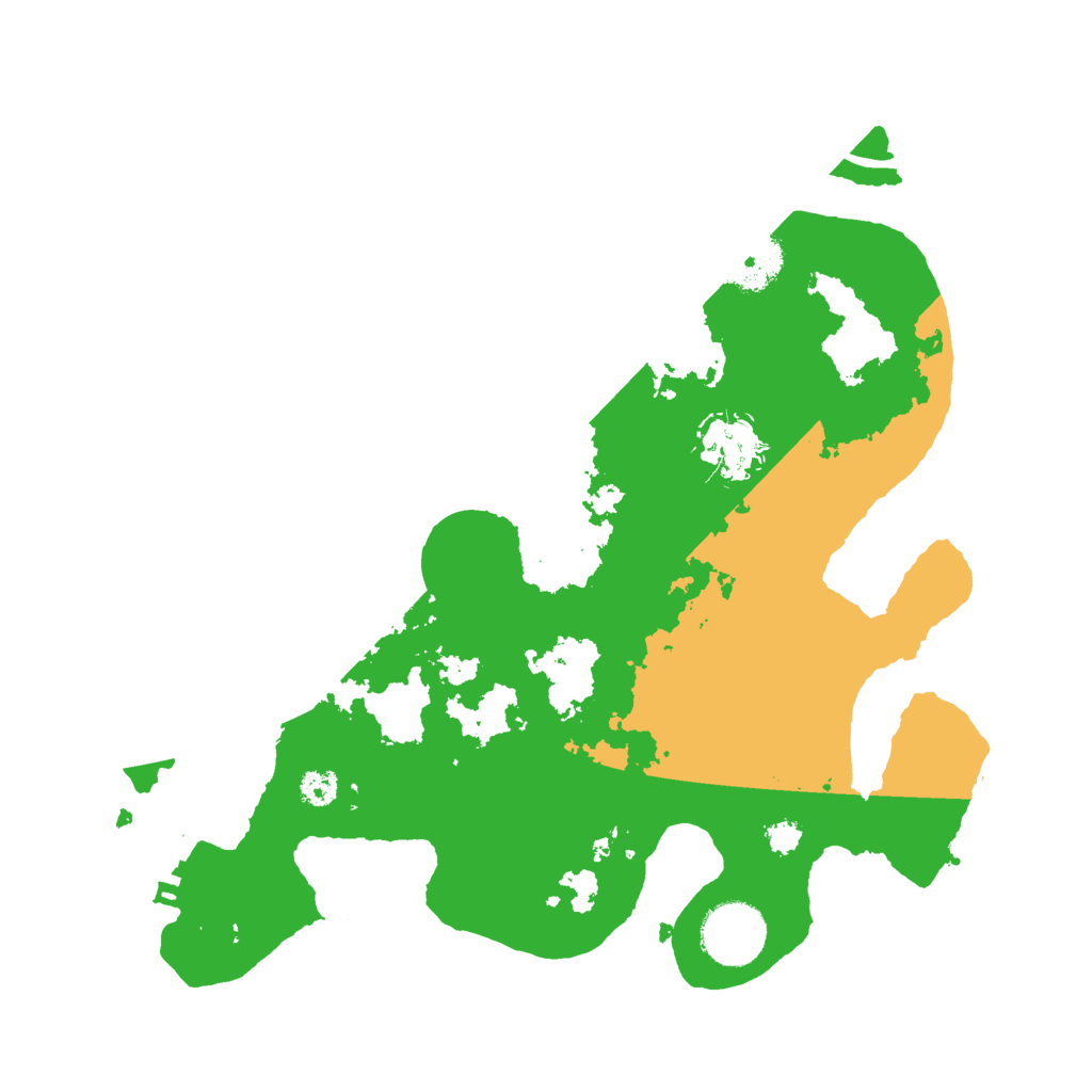 Biome Rust Map: Procedural Map, Size: 3000, Seed: 147883366
