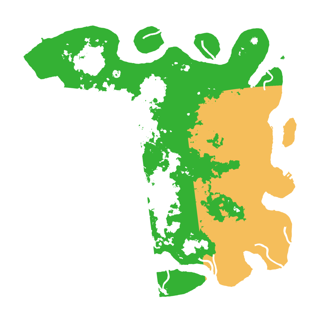 Biome Rust Map: Procedural Map, Size: 4000, Seed: 18296660