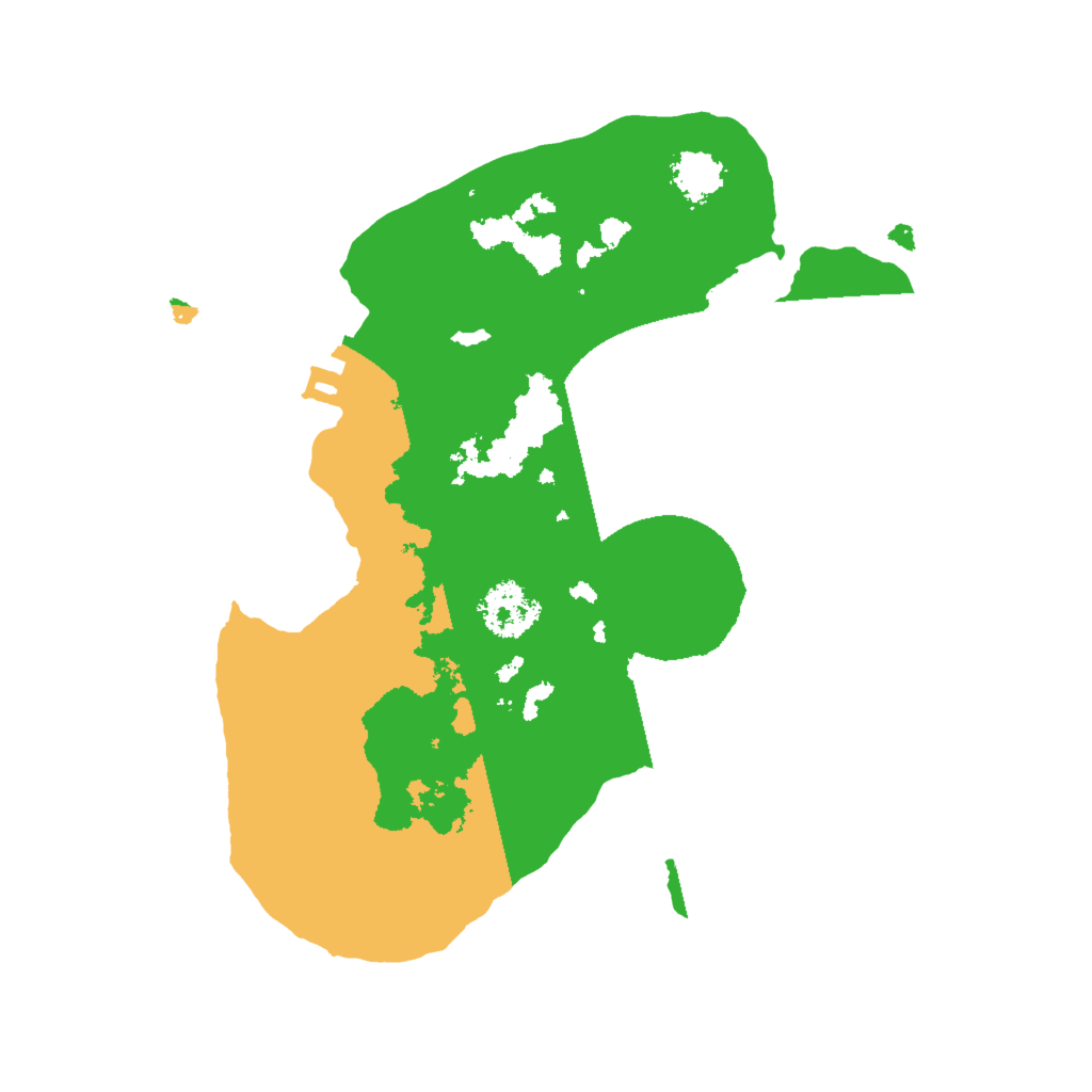 Biome Rust Map: Procedural Map, Size: 2000, Seed: 2022992691