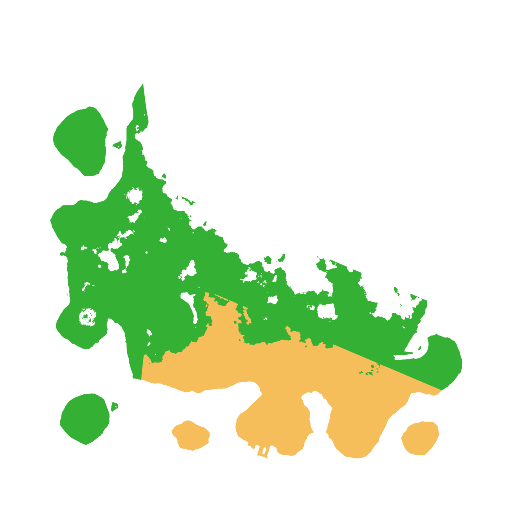 Biome Rust Map: Procedural Map, Size: 3000, Seed: 1810910864