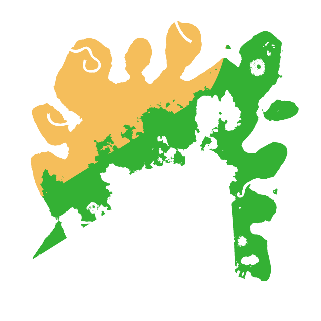 Biome Rust Map: Procedural Map, Size: 3000, Seed: 1378685656