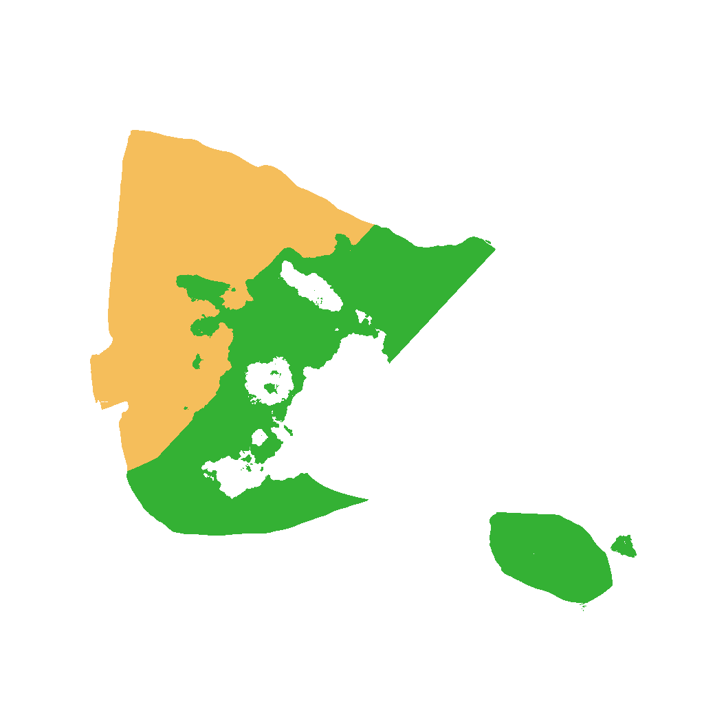 Biome Rust Map: Procedural Map, Size: 1500, Seed: 34