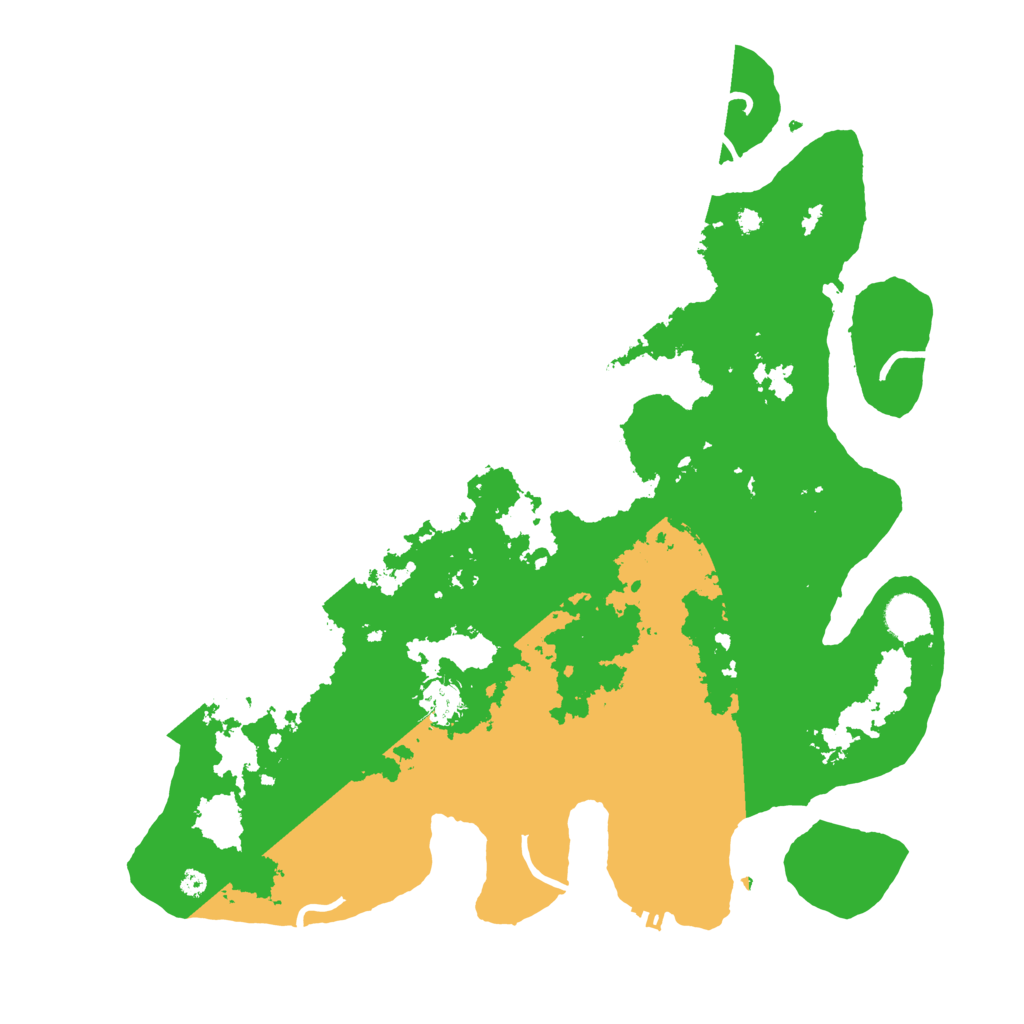 Biome Rust Map: Procedural Map, Size: 4000, Seed: 878390879