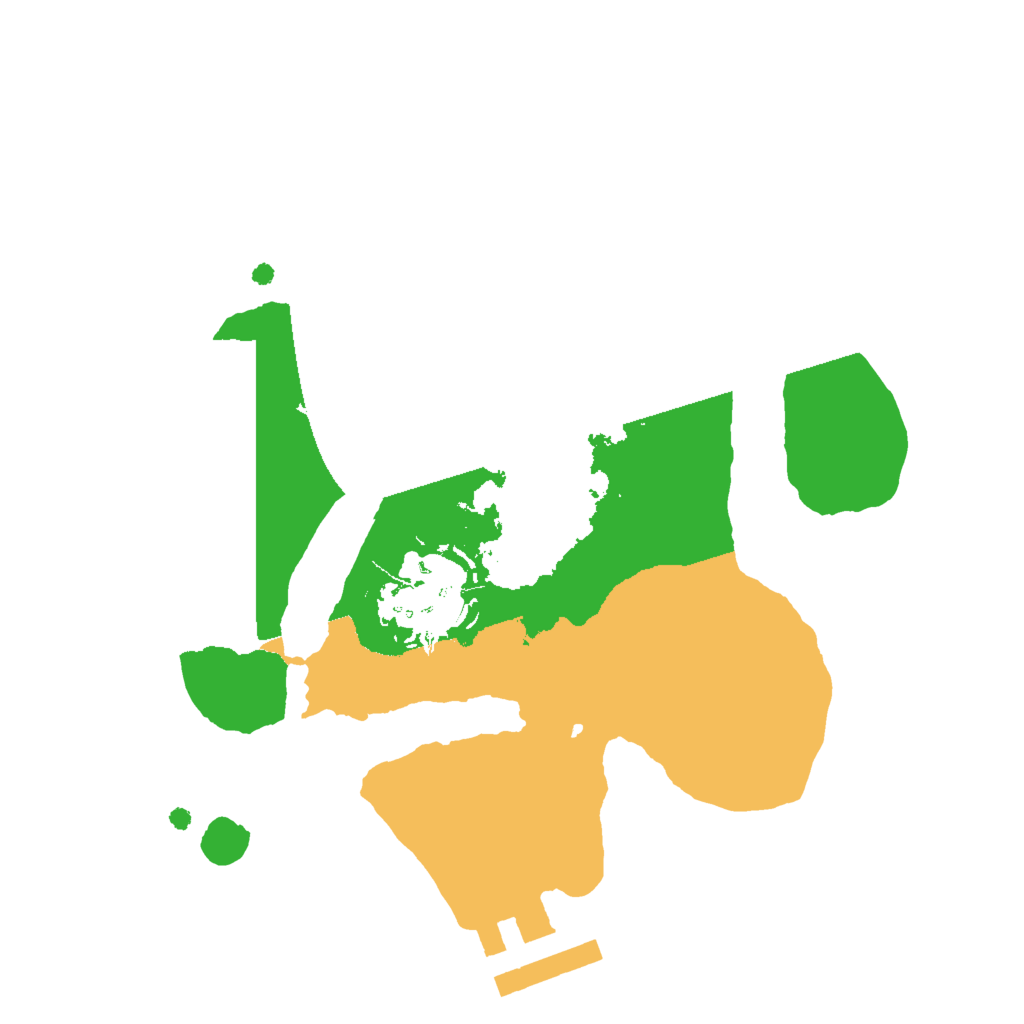 Biome Rust Map: Procedural Map, Size: 1900, Seed: 666666