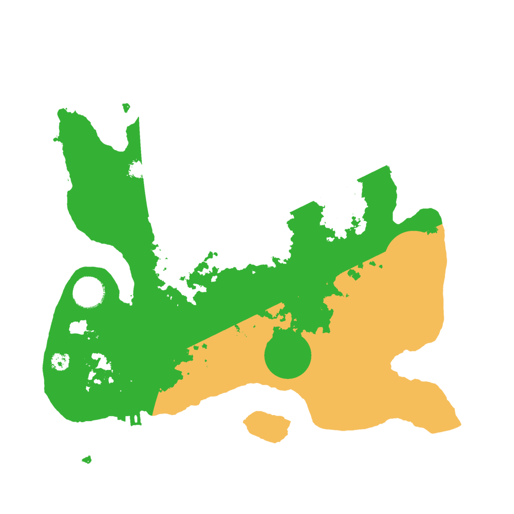 Biome Rust Map: Procedural Map, Size: 2900, Seed: 934936141