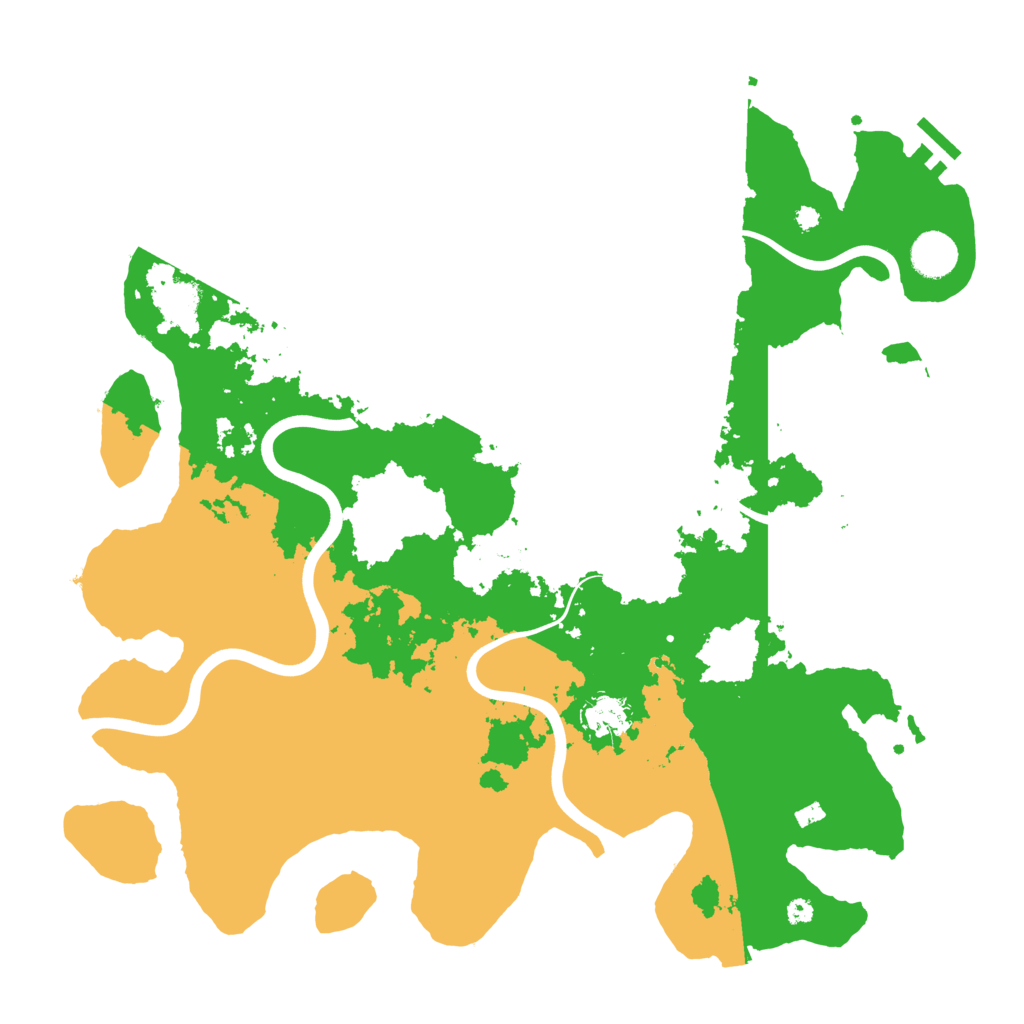 Biome Rust Map: Procedural Map, Size: 3950, Seed: 860039839