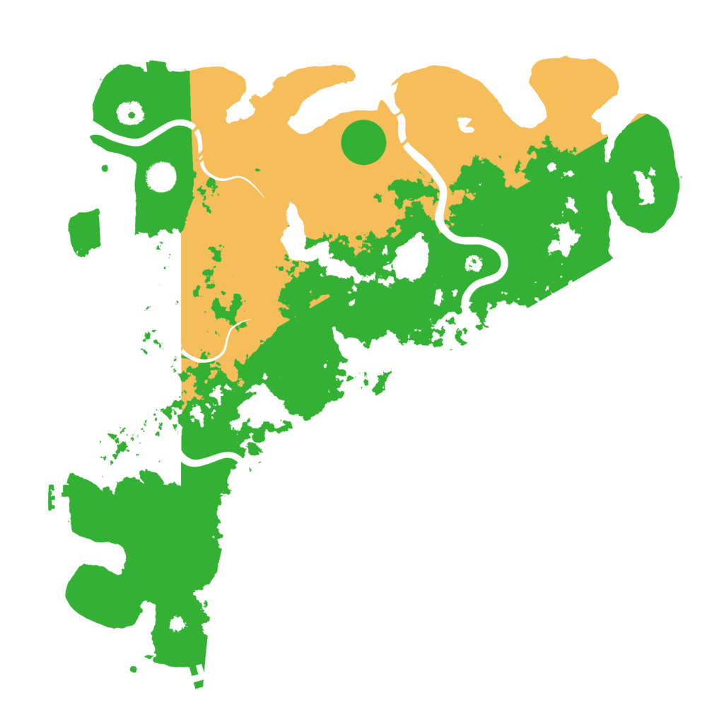 Biome Rust Map: Procedural Map, Size: 4250, Seed: 222125319