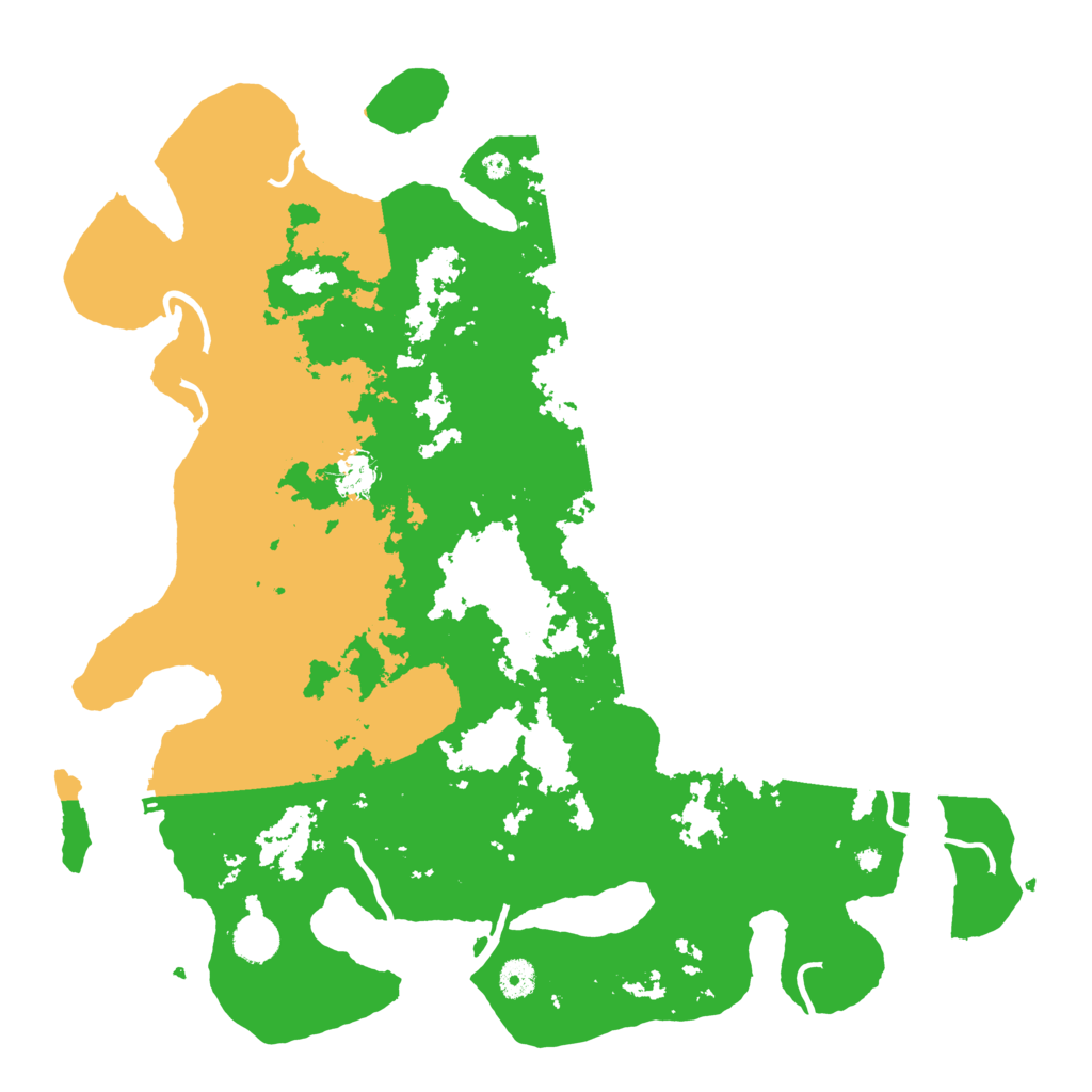 Biome Rust Map: Procedural Map, Size: 4300, Seed: 68