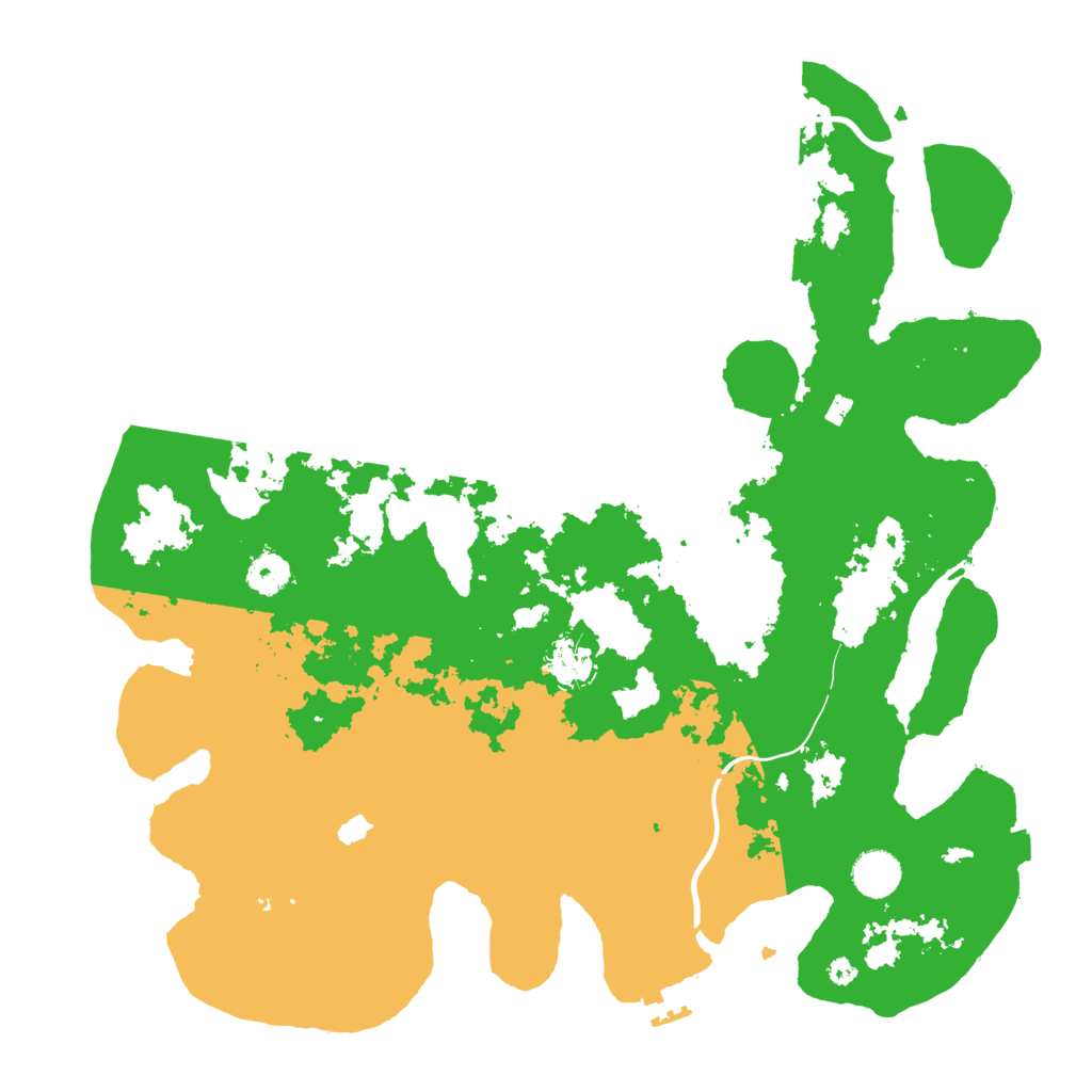 Biome Rust Map: Procedural Map, Size: 4000, Seed: 127703696