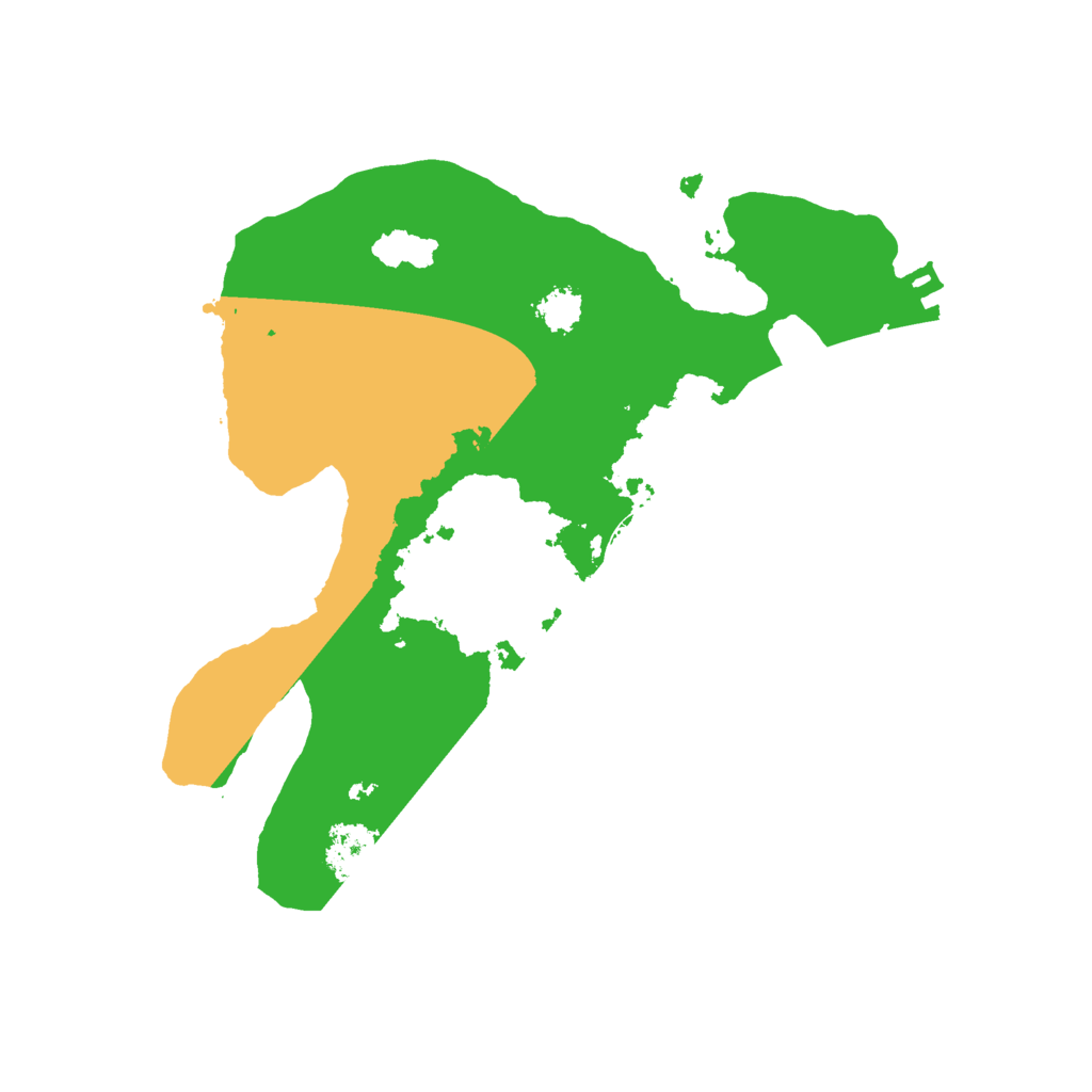 Biome Rust Map: Procedural Map, Size: 2300, Seed: 131241