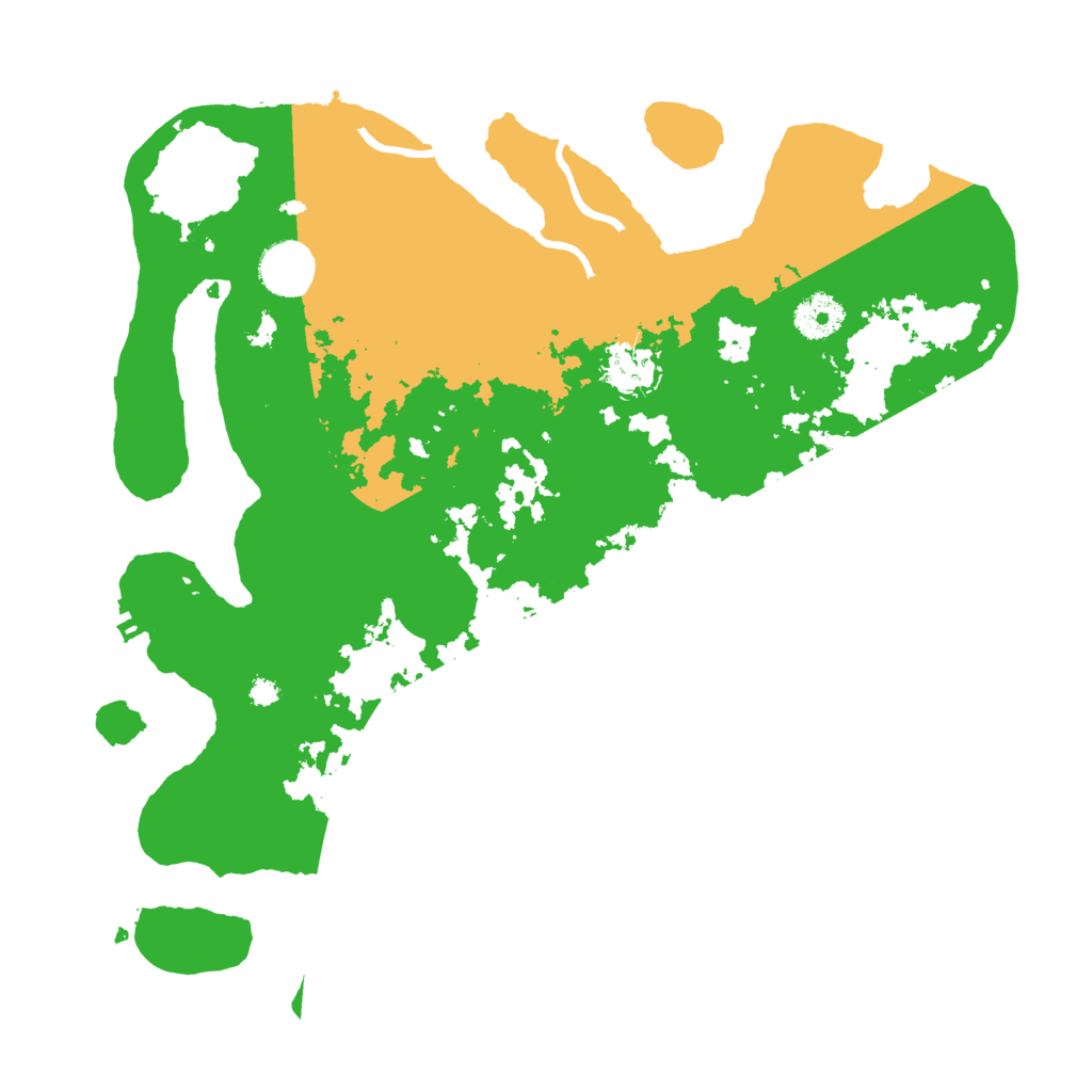 Biome Rust Map: Procedural Map, Size: 3500, Seed: 2363478