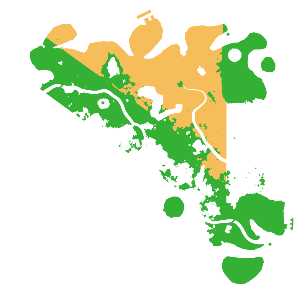 Biome Rust Map: Procedural Map, Size: 4000, Seed: 626288062