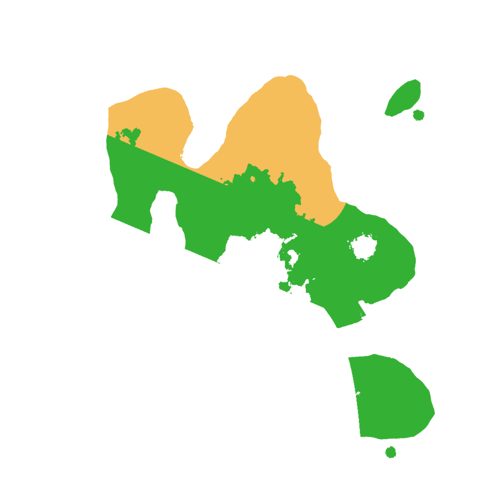 Biome Rust Map: Procedural Map, Size: 1800, Seed: 1589639615