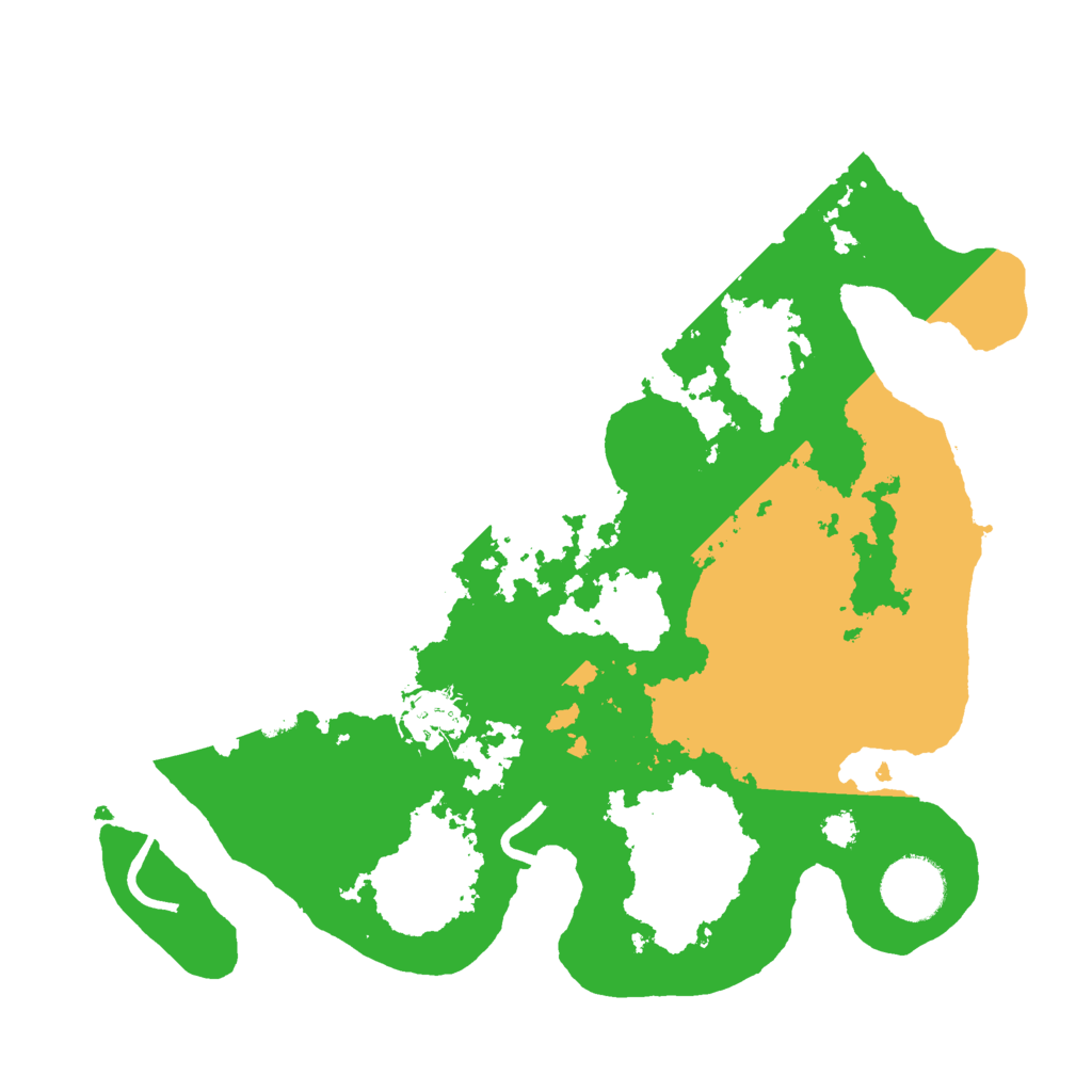 Biome Rust Map: Procedural Map, Size: 3000, Seed: 1506494345