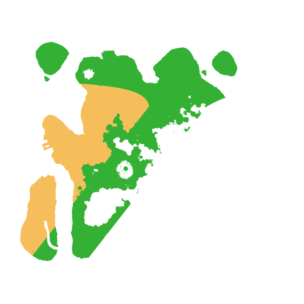 Biome Rust Map: Procedural Map, Size: 2700, Seed: 1634535061